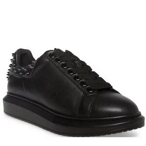 Steve Madden Black Sneakers with Spikes